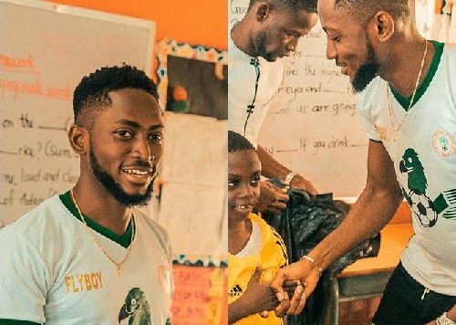 #BBNaija: Millionaire, Miracle Igbokwe Visits Schools, Reveals What He Has Been Up To