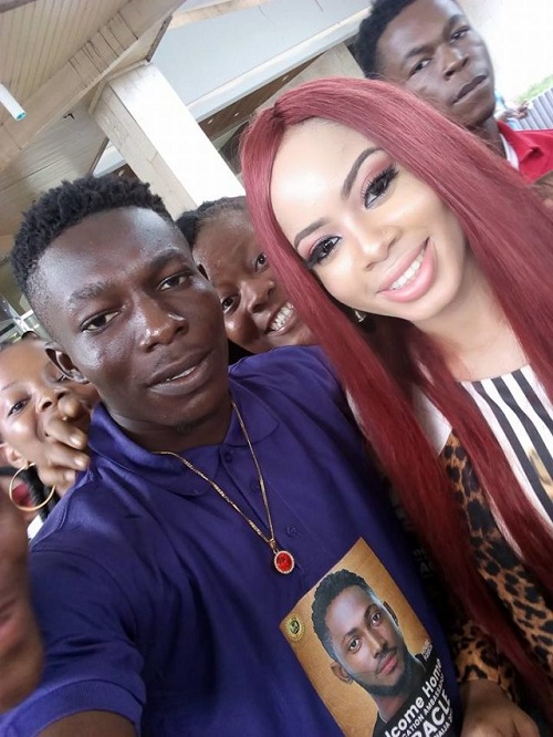 #BBNaija: Photos from Miracle’s Homecoming Party In Imo