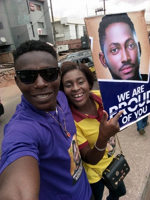 #BBNaija: Photos from Miracle’s Homecoming Party In Imo