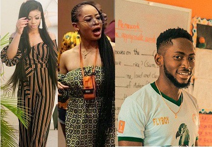 #BBNaija: Fans Comes For Miracle After He Did This to Nina [Photos]