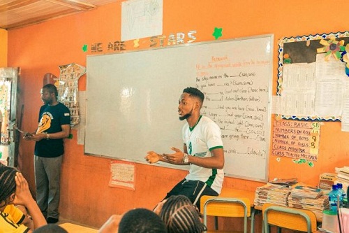#BBNaija: Millionaire, Miracle Igbokwe Visits Schools, Reveals What He Has Been Up To