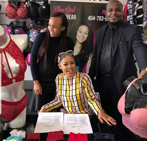 #BBNaija: Nina Bags New Endorsement Deal With ‘Slim Girl Shape Wear’ [Photos]