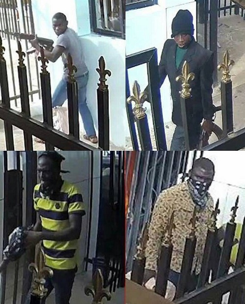 Offa Robbery Update: Police Release Photos Of Four of the Robbers, Announce N5m Bounty For Anyone With Information That Will Help In Their Arrest