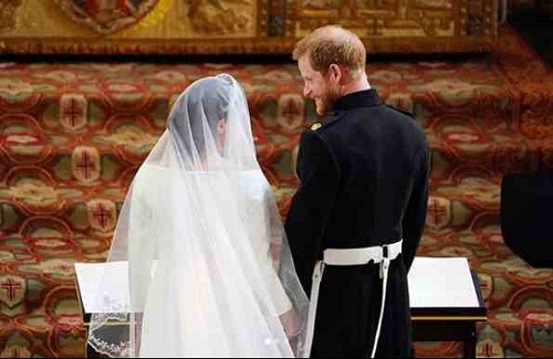 #RoyalWedding: Prince Harry And Meghan Markle Are Officially Married [Photos]