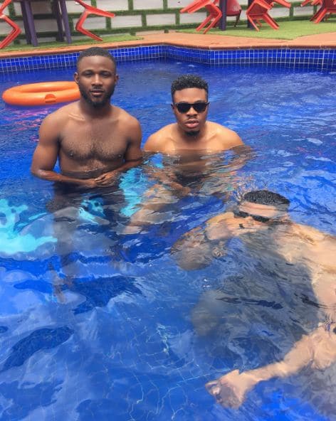 Nollywood Actress, Regina Daniels Goes Swimming With Rumoured Boyfriend [Photos]