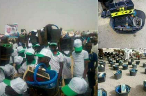 Borno Gov Gifts Youths Shoe Shining Kit As Empowerment