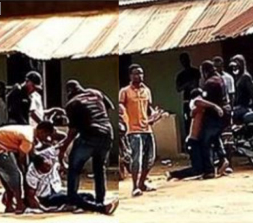 Man Slumps After Slapped By Police Officer For Refusing A Phone Check In Lagos