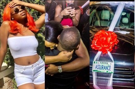 Nigerians Troll Davido’s First Babymama Sophia Momodu After He Gifted Chioma A New Porsche SUV