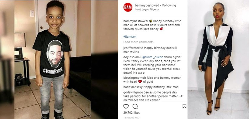 #BBNaija: Here Is the Full Gist of the Drama between Teddy A and His Baby Mama Over Bambam