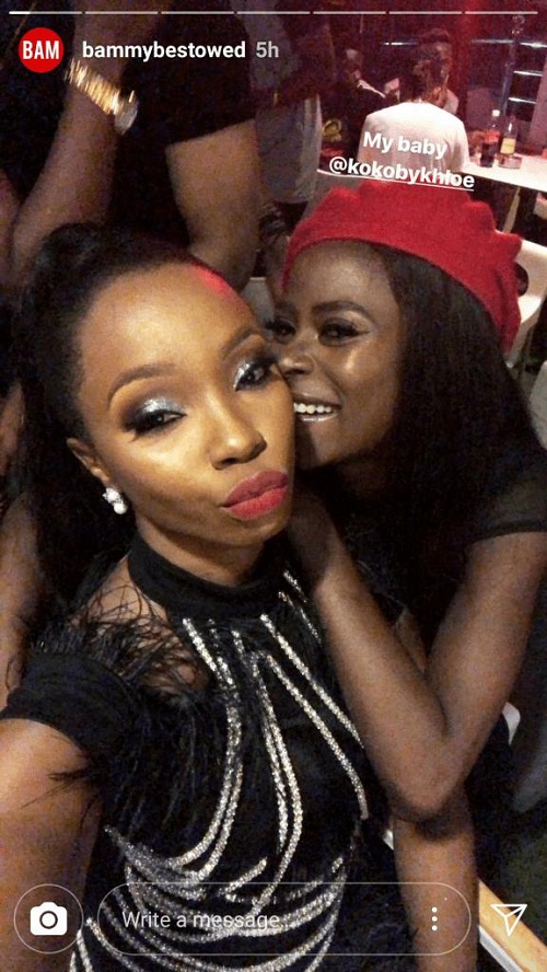 BBNaija: Cee-C, Bambam And Other Housemates Attend Teddy A’s Single Release Party [Photos]