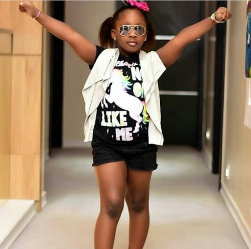 Singer Timaya, Shares Beautiful Photos of His Daughter As She Turns 6