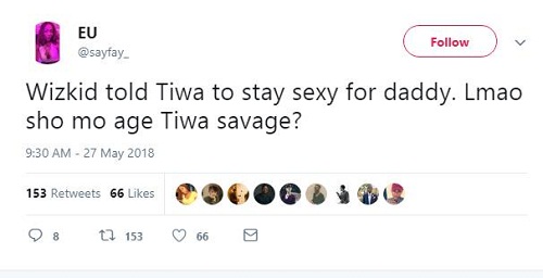 stay sexy daddy wizkid tells tiwa savage performing fans react video