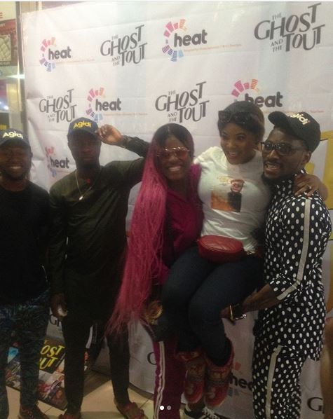 Pictures Of Tobi And Alex Goofing Around With Actress Toyin Aimakhu