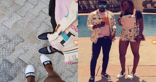BBNaija : Tobi And Alex Rocks Matching Outfits As They Step Out Together