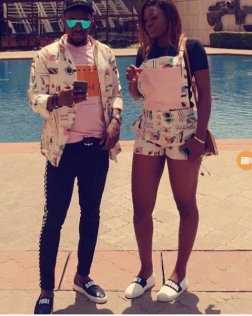 BBNaija : Tobi And Alex Rocks Matching Outfits As They Step Out Together