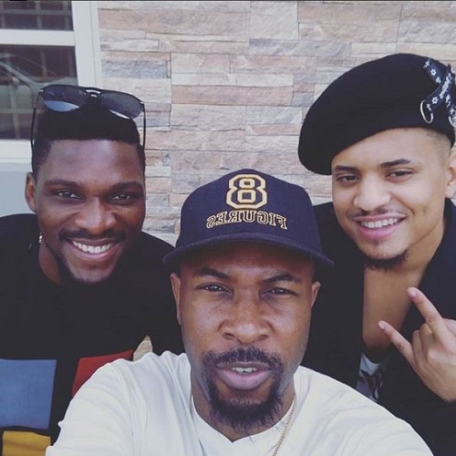 New Photo Of Rapper, Ruggedman With Bbnaija Stars, Tobi And Rico Swavey