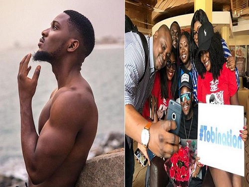 #BBNaija: Hard Working Tobi, Becomes The First Ex-Housemate To Be Verified On Instagram