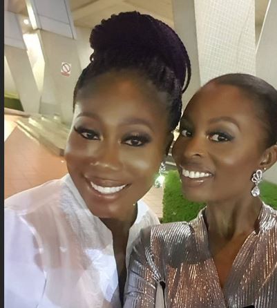 Photos of Toke Makinwa, Gbemi Olagbegi, Others as They Grace Mocheddah’s Wedding in Blue Asoebi 