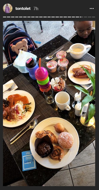 Tonto Dikeh and Her Son, King Andre, Steps out for Mother’s Day Celebration [Photos]