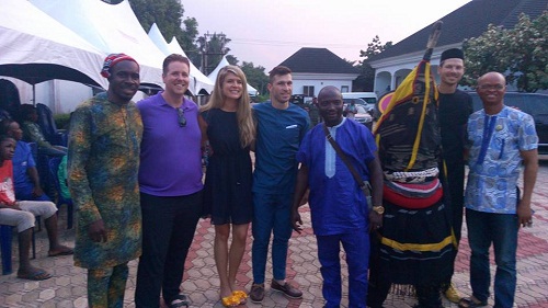 Dora Akinyuli’s Daughter and Canadian Husband Storms Nigeria for Their Wedding [Photos]