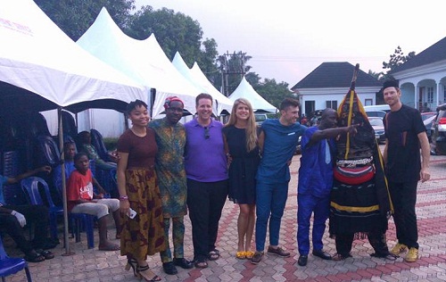 Dora Akinyuli’s Daughter and Canadian Husband Storms Nigeria for Their Wedding [Photos]