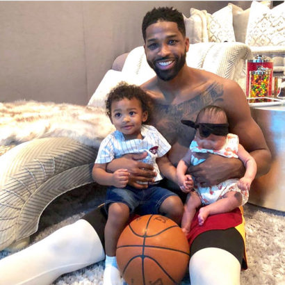 Happy Father, Tristan Thompson Shares Lovely Photos With His Two Kids