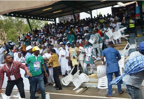Photos of Delegates from Delta As They Exchanged Blows at the APC Convention [Photos]