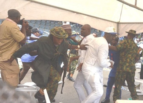 Photos of Delegates from Delta As They Exchanged Blows at the APC Convention [Photos]