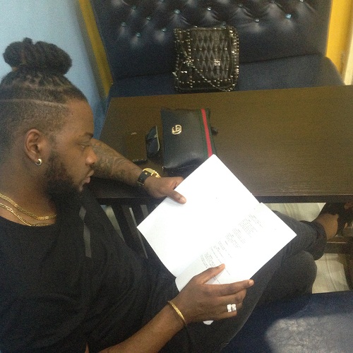 #BBNaija: BamTeddy Stars In Nollywood Movie “The Gift” [Photos]