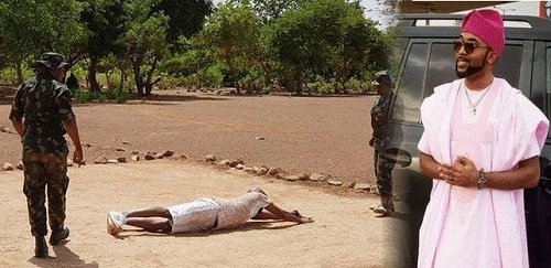 Heartless Soldiers Tortures Banky W In Bauchi State [Photos]