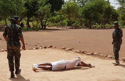 Heartless Soldiers Tortures Banky W In Bauchi State [Photos]
