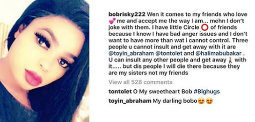 Bobrisky Names the 3 Controversial Celebrities You Can't Mess With