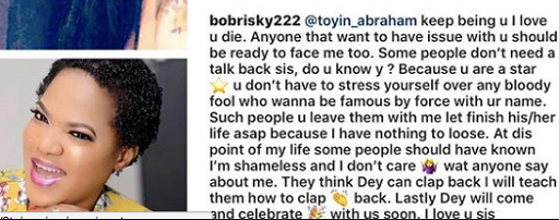 Bobrisky Names the 3 Controversial Celebrities You Can't Mess With