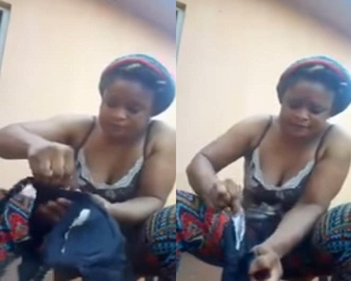 Nigerian Woman Raises Alarm [“Oyibo Wan Kill Us”] After Finding This in Her Bra [Video]