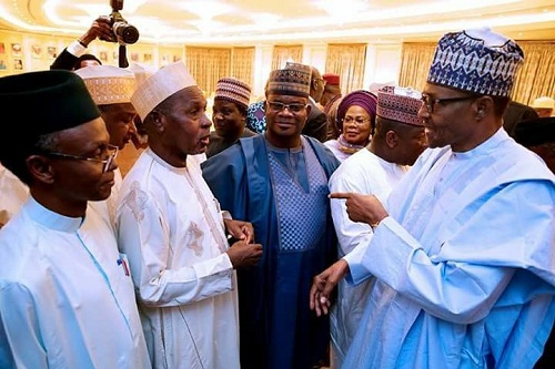 President Buhari In CLOSED DOOR Meeting With All APC Governors [Photos]