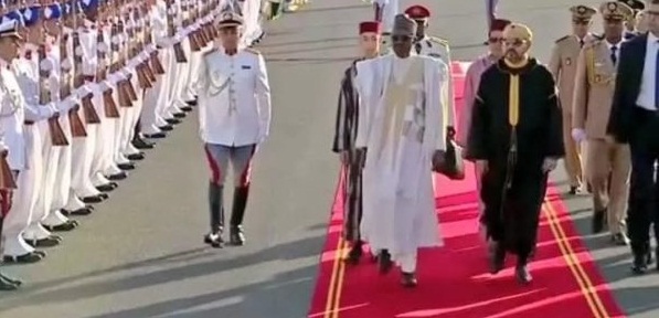 Photos of President Buhari As He Arrives Morocco [Photos]