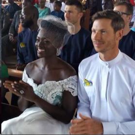 First Photos from the Wedding of Dora Akunyili’s Daughter to Her Canadian Husband in Anambra