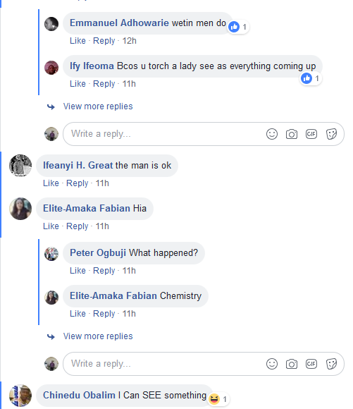 Nigerians React After Soldier Experienced This While Posing With Female Corps Member [Photo]