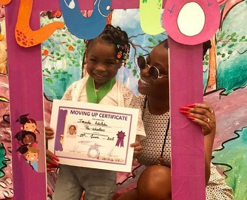 Davido Missing As His Daughter, Imade, Graduates From Kindergarten [Photos]