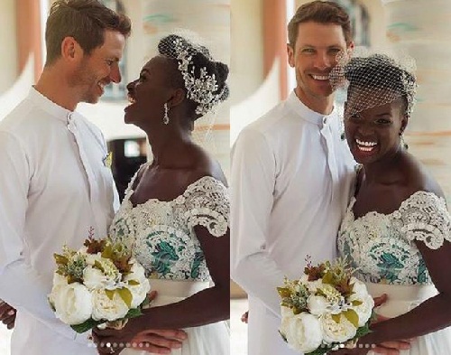 Lovely Wedding Album Of Dora Akinyuli’s Daughter, Chidiogo And Her Canadian Beau [Photos]