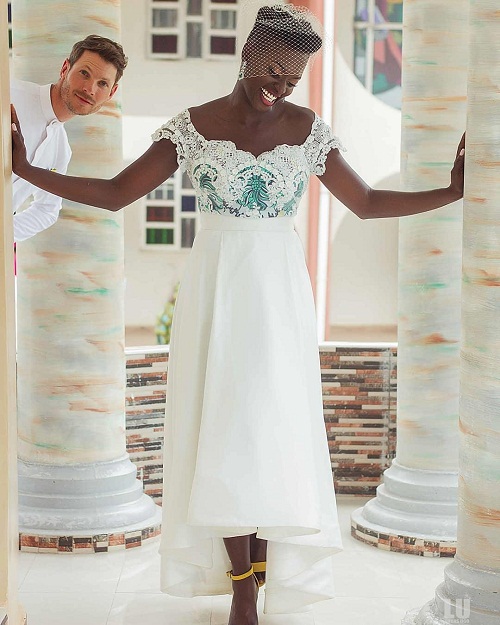 Lovely Wedding Album Of Dora Akinyuli’s Daughter, Chidiogo And Her Canadian Beau [Photos]