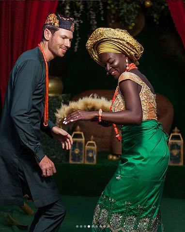 Lovely Wedding Album Of Dora Akinyuli’s Daughter, Chidiogo And Her Canadian Beau [Photos]