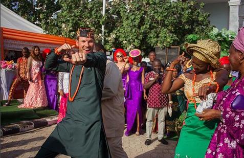Lovely Wedding Album Of Dora Akinyuli’s Daughter, Chidiogo And Her Canadian Beau [Photos]