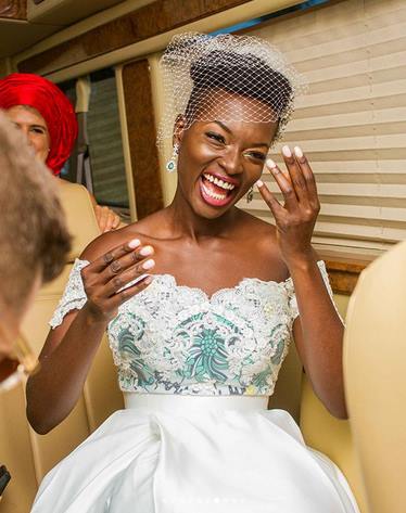 Lovely Wedding Album Of Dora Akinyuli’s Daughter, Chidiogo And Her Canadian Beau [Photos]
