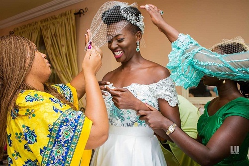 Lovely Wedding Album Of Dora Akinyuli’s Daughter, Chidiogo And Her Canadian Beau [Photos]