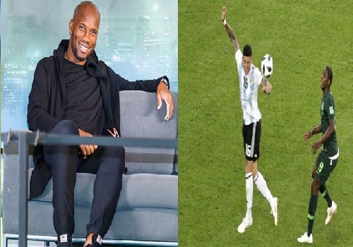 International Partiality!!!  Nigeria Should Have Been Given A Second Penalty Against Argentina - Didier Drogba Boils