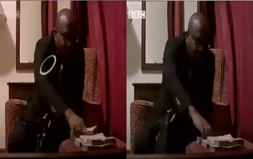 Ghana Football Association President Caught Clearly On Video Taking Bribe