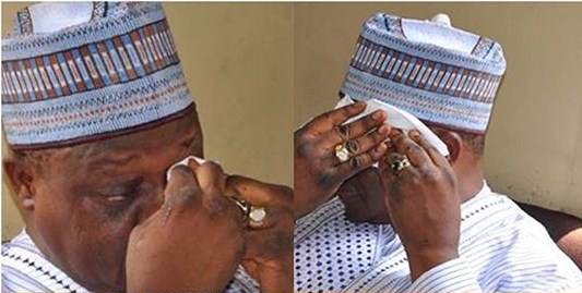 Photos Of Ex-Governor Dariye As He Weeps Like A Baby After He Was Sentenced To Jail