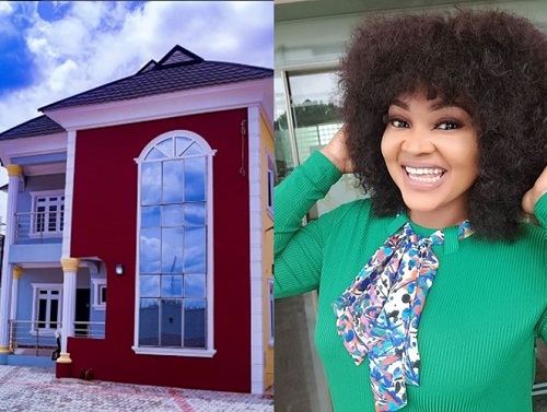 Nollywood Actress, Mercy Aigbe Buys A New Mansion In Lagos [Photos]