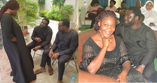 Nollywod Actress, Mercy Johnson-Okojie Buries Her Mother [Photos]